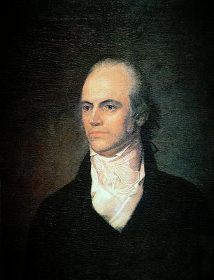 Aaron Burr (1756-1836) Vice President of the USA, c.1802 (oil on canvas) von John Vanderlyn