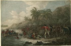 Der Tod des James Cook am 14. Februar 1779 1785