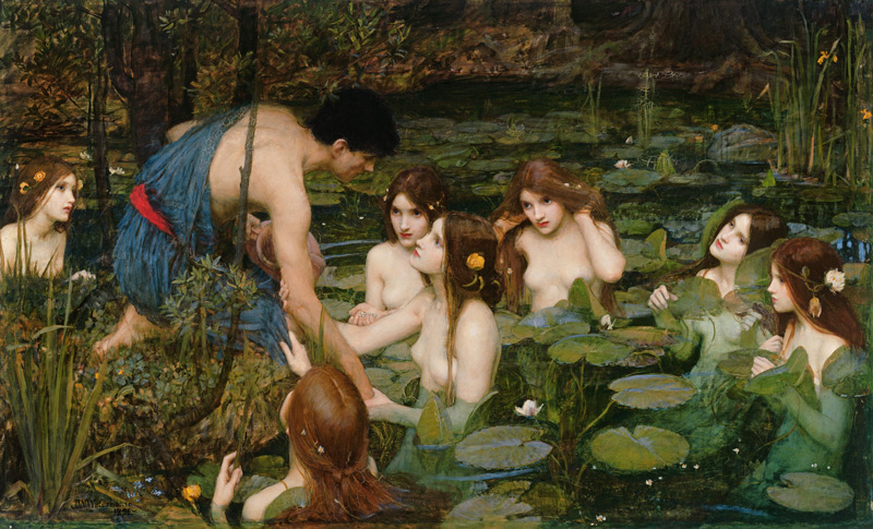Die Sirenen und Nymphen von John William Waterhouse