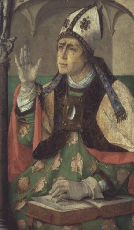Portrait of St. Augustine von Joos van Gent