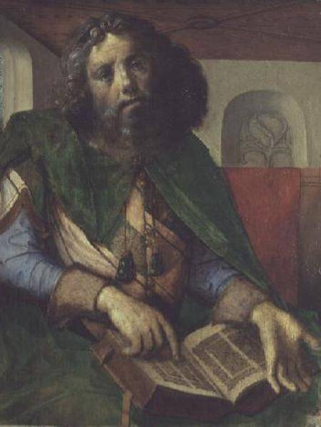 Portrait of Plato (429-347 BC) von Joos van Gent