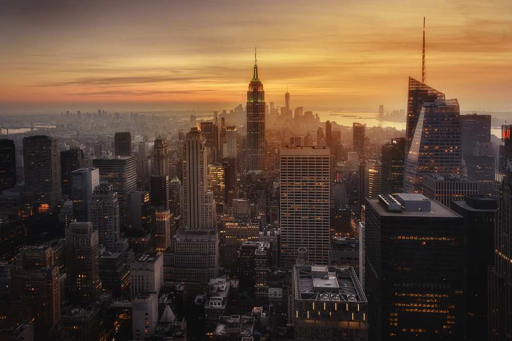 Manhattan's light von Jorge Ruiz Dueso