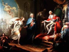 Godoy Presenting Peace to Charles IV 1796