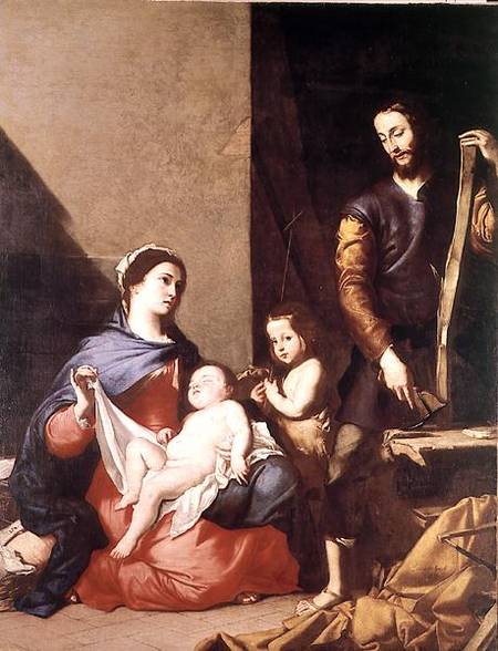 The Holy Family von José (auch Jusepe) de Ribera