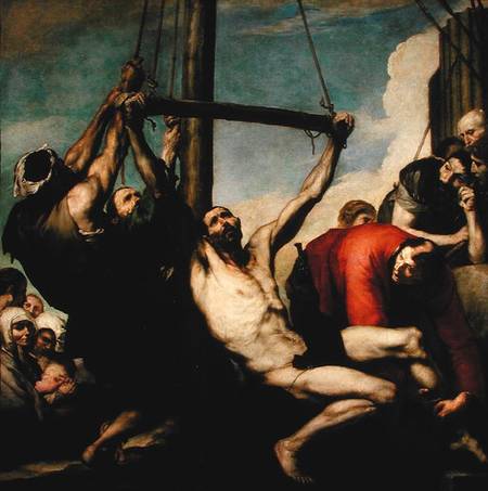The Martyrdom of St. Philip von José (auch Jusepe) de Ribera