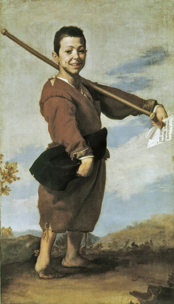 Ribera, The Clubfoot / Paint./ 1642 von José (auch Jusepe) de Ribera
