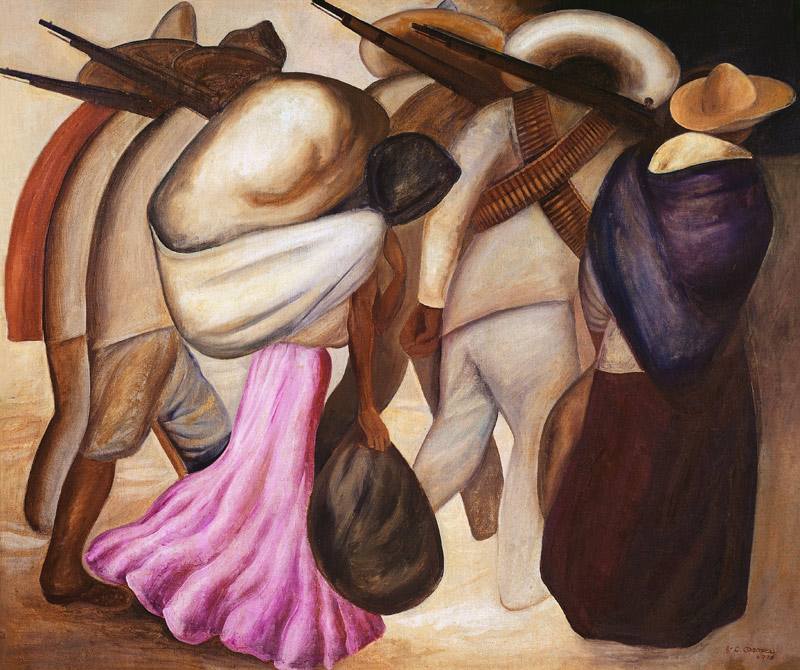 Las soldaderas von José Clemente Orozco
