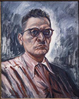 Selbstporträt (Selbstporträt) Gemälde von Jose Clemente Orozco (1883-1949) 1942 Mexiko-Stadt, Museum 0