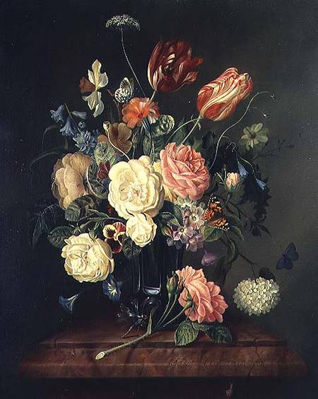 Still Life with Mixed Flowers von Josef Holstayn