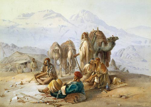 An Arab Encampment von Joseph-Austin Benwell