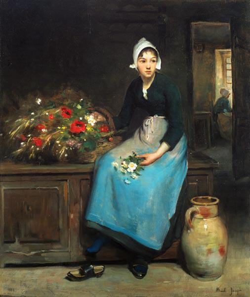 The Young Flower Seller 1882