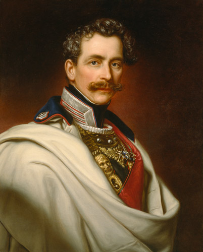 Bildnis des Prinzen Karl von Bayern (1797-1875) von Joseph Bernhardt