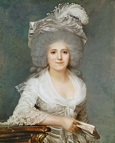 Portrait of Madame Jeanne-Louise-Henriette Campan (1752-1822) von Joseph Boze