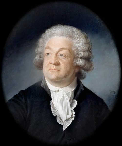 Porträt von Gabriel de Riqueti Graf von Mirabeau (1749-1791) 1789