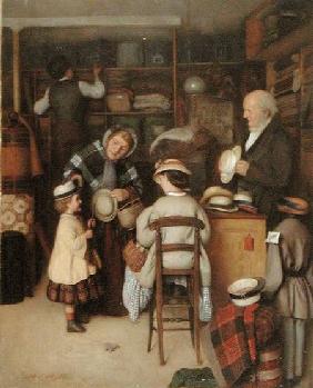 Buying a New Hat 1880