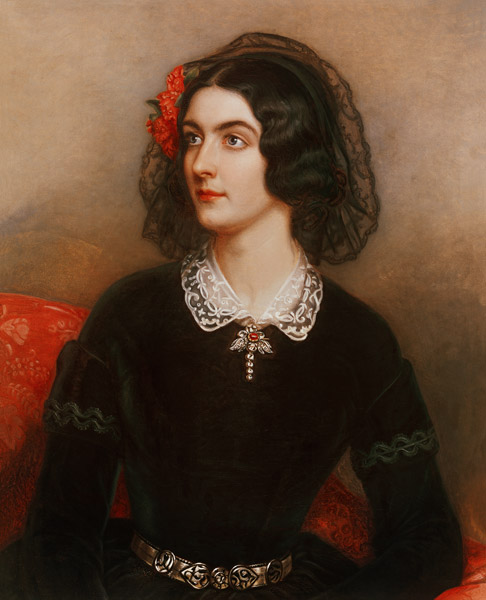 Bildnis der Lola Montez (1820-1861) von Joseph Karl Stieler