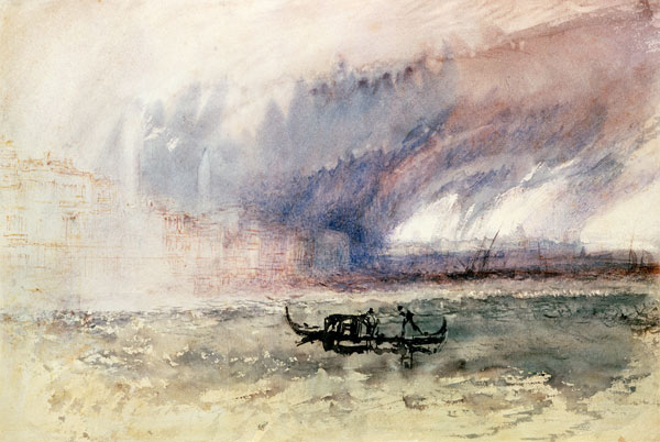Sturm über Venedig von William Turner