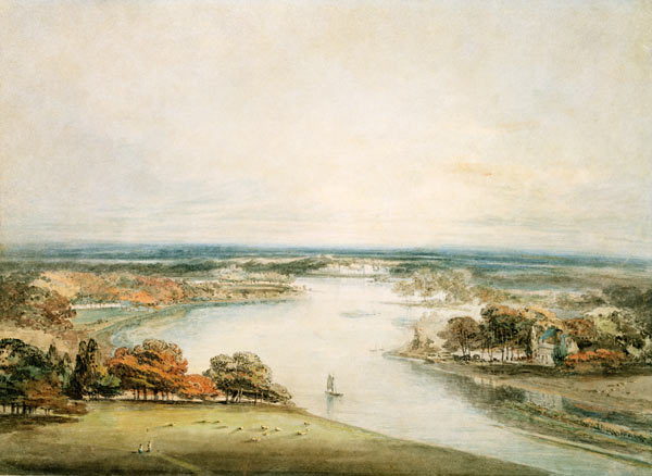 The Thames from Richmond von William Turner
