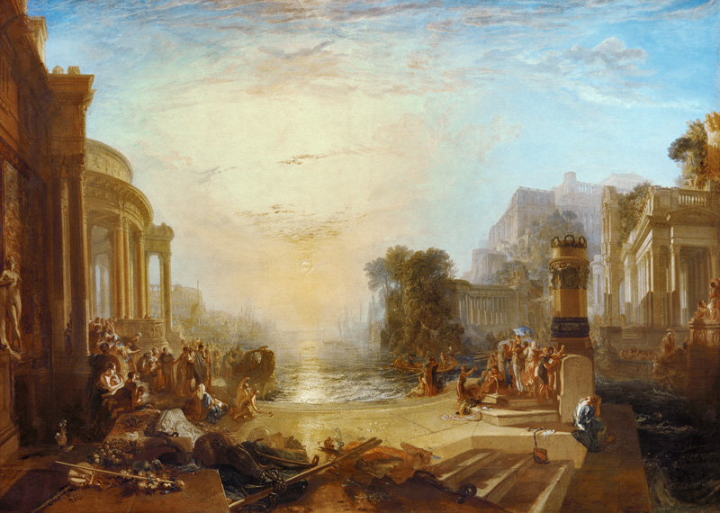 Untergang Karthagos von William Turner