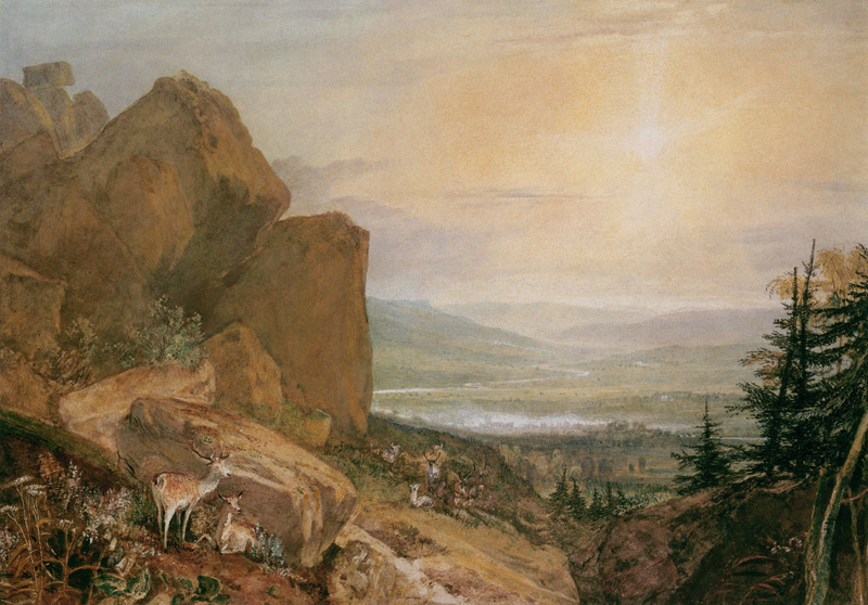 Valley of the Wharfe with Otley in the Distance von William Turner