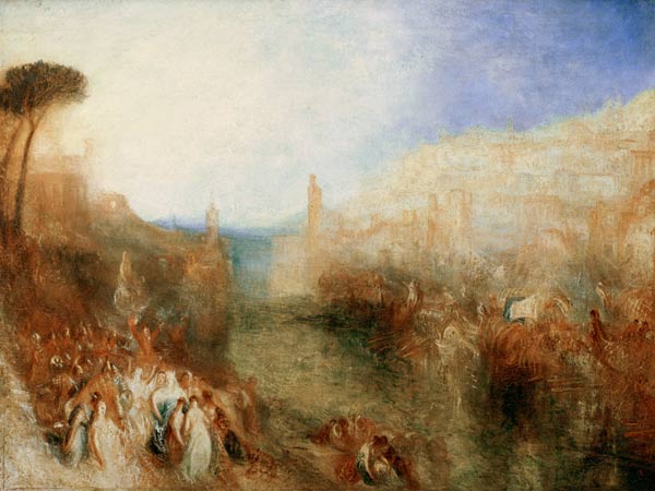 W.Turner, Der Aufbruch der Flotte von William Turner