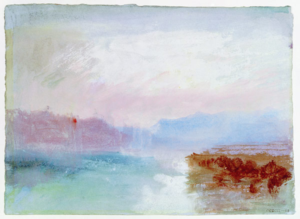 River scene von William Turner
