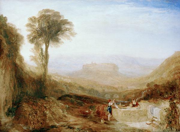 W.Turner, Ansicht von Orvieto