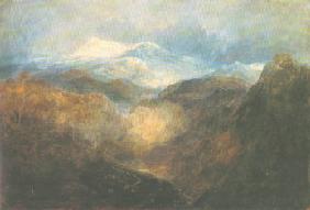 Waliser Berge mit einer Armee auf dem Marsch 1799-1800