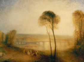 Landscape with Walton Bridges c.1845