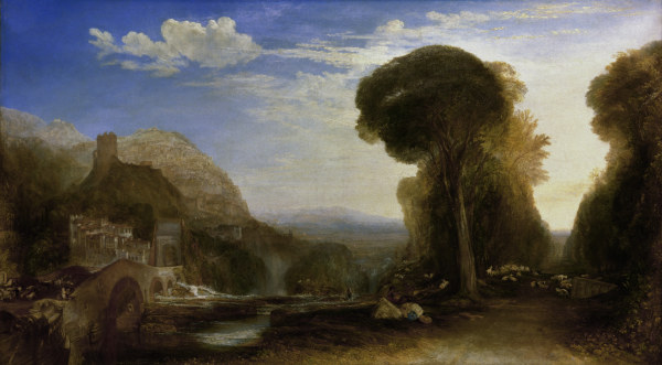 W.Turner, Palestrina - Komposition von William Turner