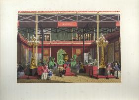 Innenansicht der Russischen Exposition während der Londoner Weltausstellung 1851 1851