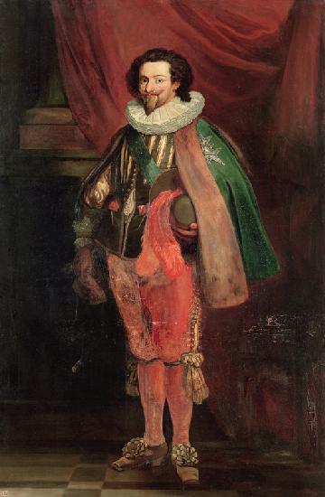 Charles d'Albert (1578-1621) Duke of Luynes, High Constable and Falconer 1834