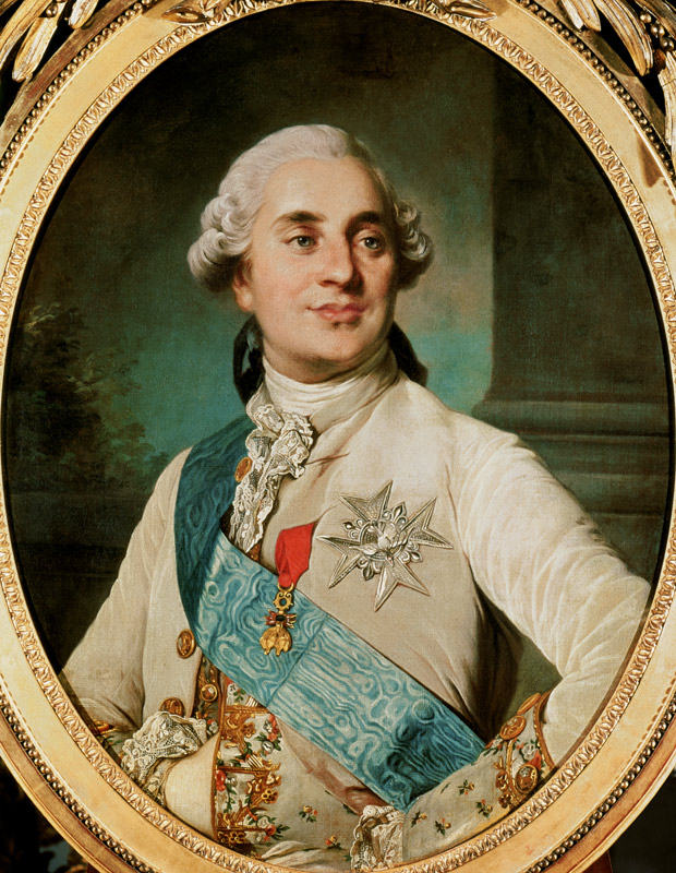 Bildnis von Ludwig XVI. von Joseph Siffred Duplessis