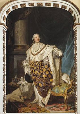 Louis XVI (1754-93) in Coronation Robes after 1774