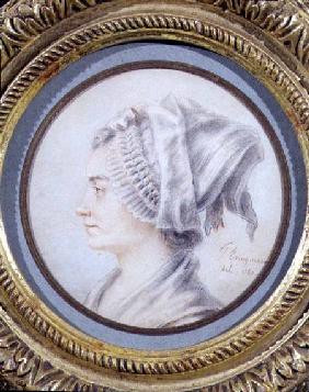 Portrait of a woman, said to be Constanze, Mozart's wife 1787