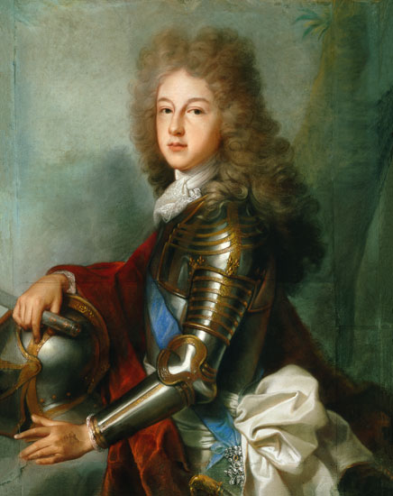Bildnis des Philipp von Frankreich (seit 1700 als Philipp V. König von Spanien) von Joseph Vivien
