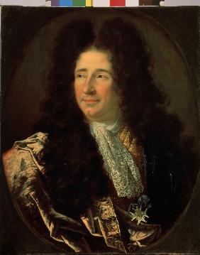 Porträt des Architekten Jules Hardouin-Mansart (1646-1708)