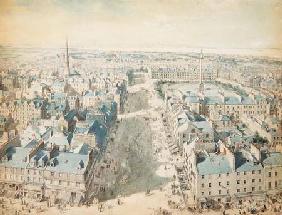 North View from Scott Monument, 2.45 pm 15 September 1845