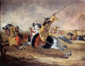 Skinner's Horse at Exercise, c.1840 (oil on canvas) 16th