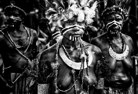 Beim Mt. Hagen Sing Sing Festival – Papua-Neuguinea