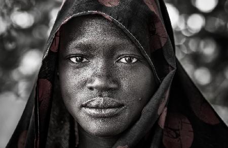 Frau aus dem Mundari-Stamm – Südsudan