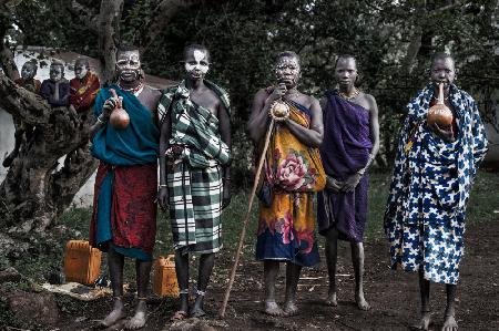 Frauen des Surmi-Stammes - Äthiopien