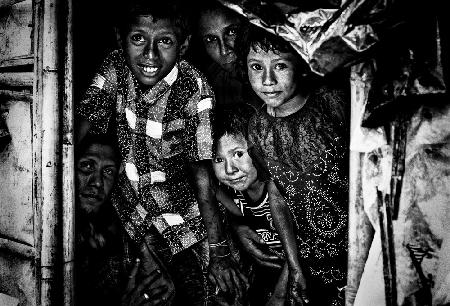 In einem Rohingya-Flüchtlingshaus – Bangladesch