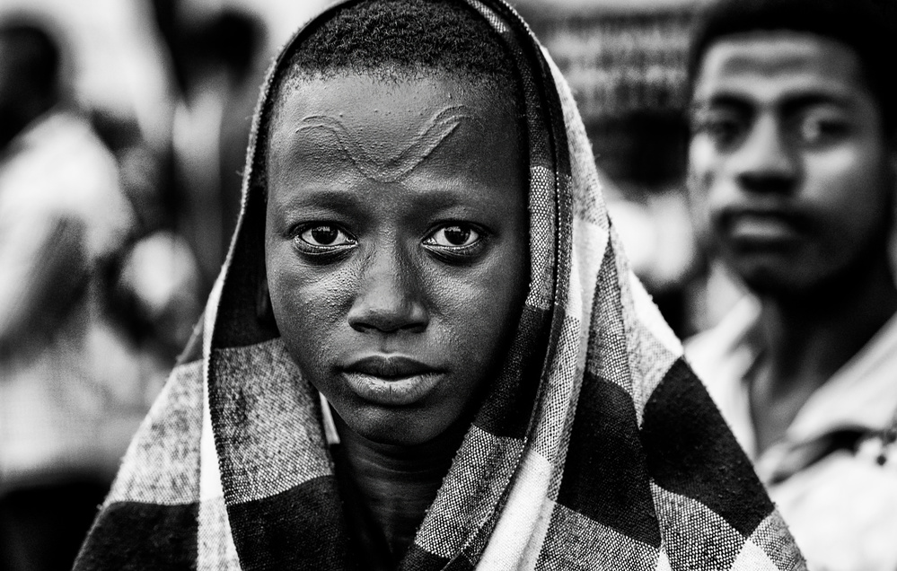 Junge aus Äthiopien von Joxe Inazio Kuesta Garmendia