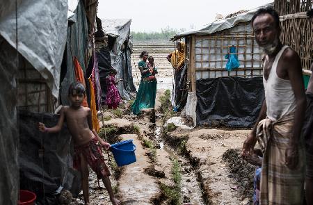 Leben in einem Rohingya-Flüchtlingslager – Bangladesch