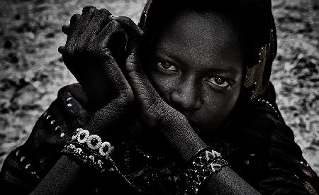 Mädchen aus Niger.