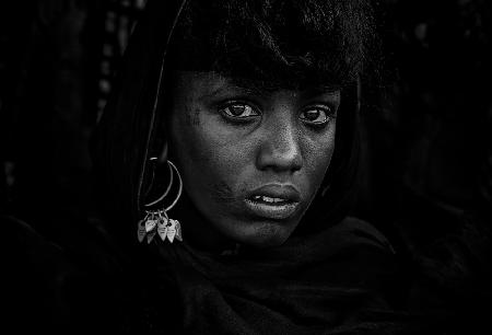 Mädchen beim Gerewol-Festival - II - Niger