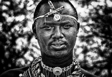 Mann des Ilchamus-Stammes - Kenia