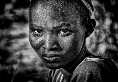 Pokot-Stammmädchen-I – Kenia