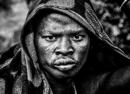 Surma-Stammmensch – Äthiopien